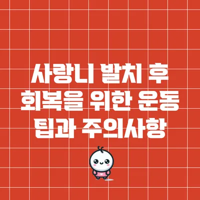 사랑니 발치 후 회복을 위한 운동 팁과 주의사항