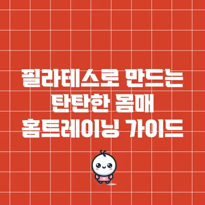필라테스로 만드는 탄탄한 몸매: 홈트레이닝 가이드