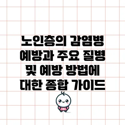 노인층의 감염병 예방과 주요 질병 및 예방 방법에 대한 종합 가이드