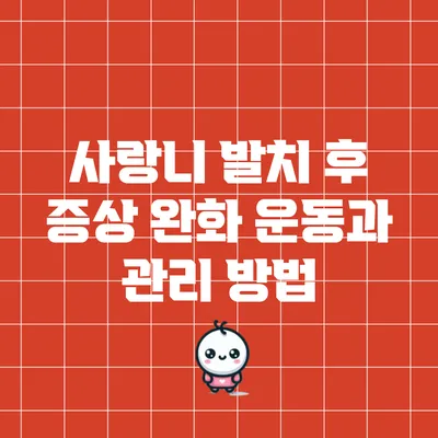 사랑니 발치 후 증상 완화 운동과 관리 방법